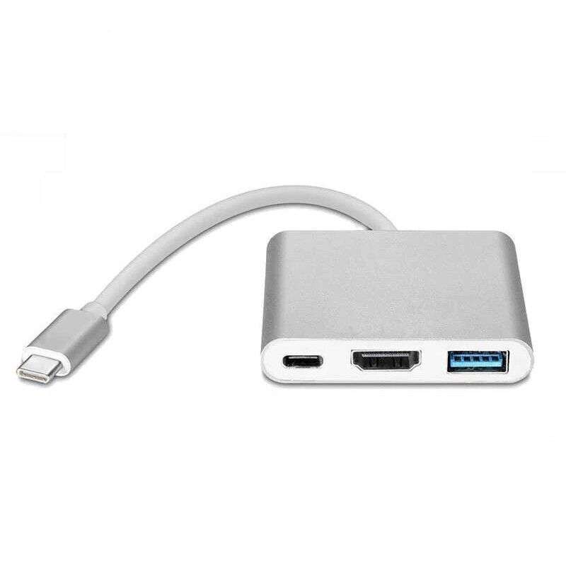 HD USB Type C to HDMI Multi-Port Adapter