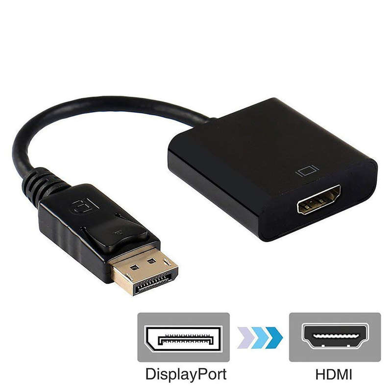 Display Port (DisplayPort) to HDMI Adapter Cable