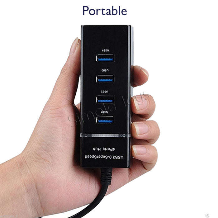 Type C to SUPER SPEED 4-PORTS HUB  10GBPS