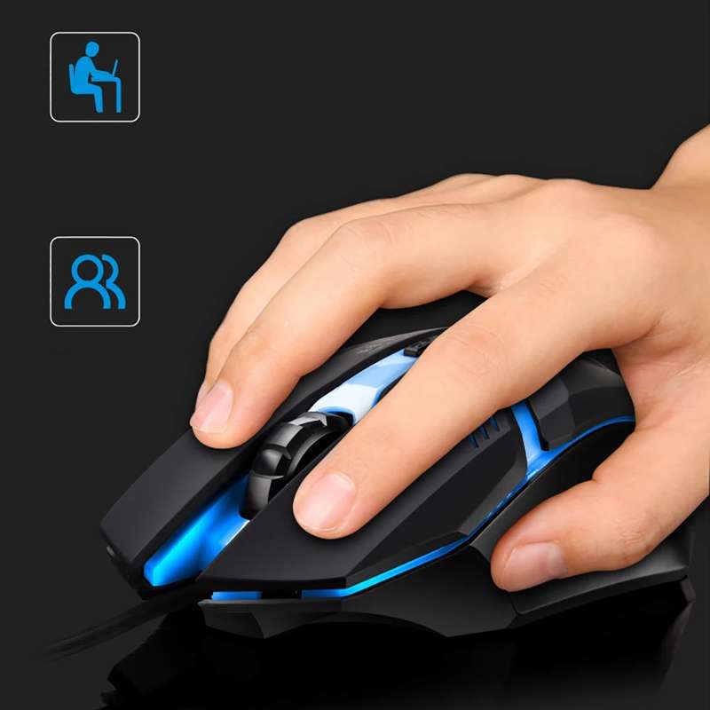 Gaming Mouse Wired K2 Colorful Adjustable