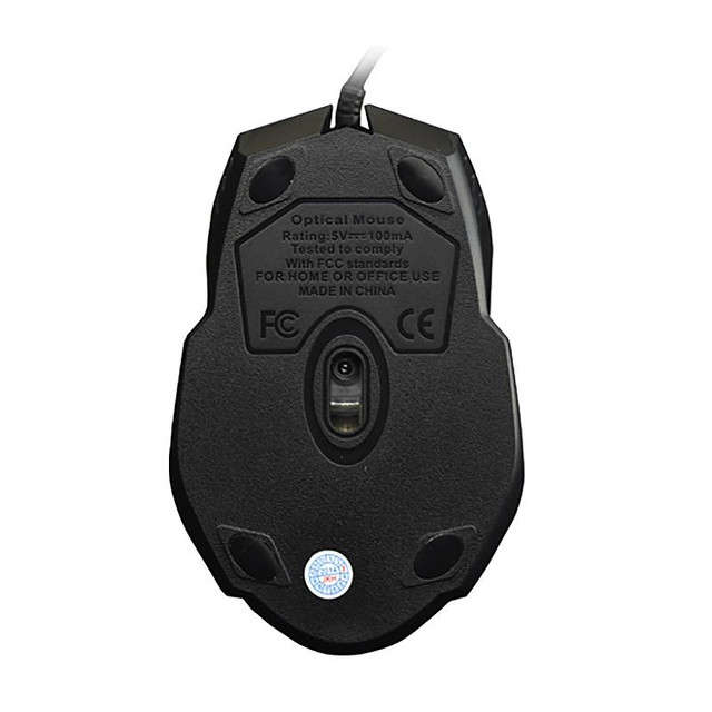 Chasing Leopard 512G USB Frosted Wired Optical Gaming Mouse,