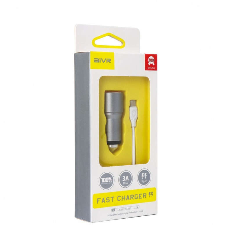 Aivr C/C B101 iPhone 2USB 3A Car Charger