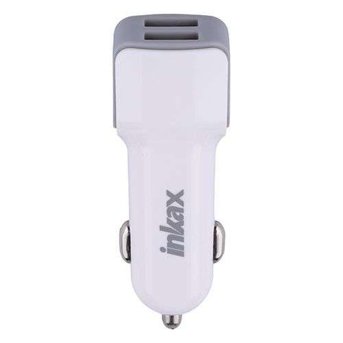 INKAX C/C CA-04 2USB 15W TYPE -C Dual Car Charger