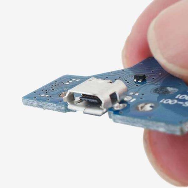 14 Pin USB Charger PCB Board Blue JDS-001 For PS4 Controller