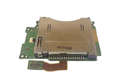 Pulled Memory Card Slot For Nintendo 3Ds