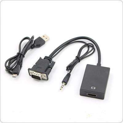 VGA to HDMI Converter /Adapter with Audio 1080P VGA