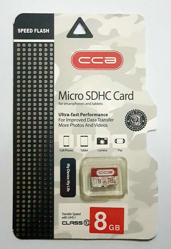 8G ORG CCB Class 10 UHS-1 FAST Read & Write Micro SD for All kind of Devices