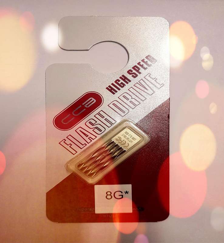 8G Fast Read & Write CCB Metallic Flash Drive
