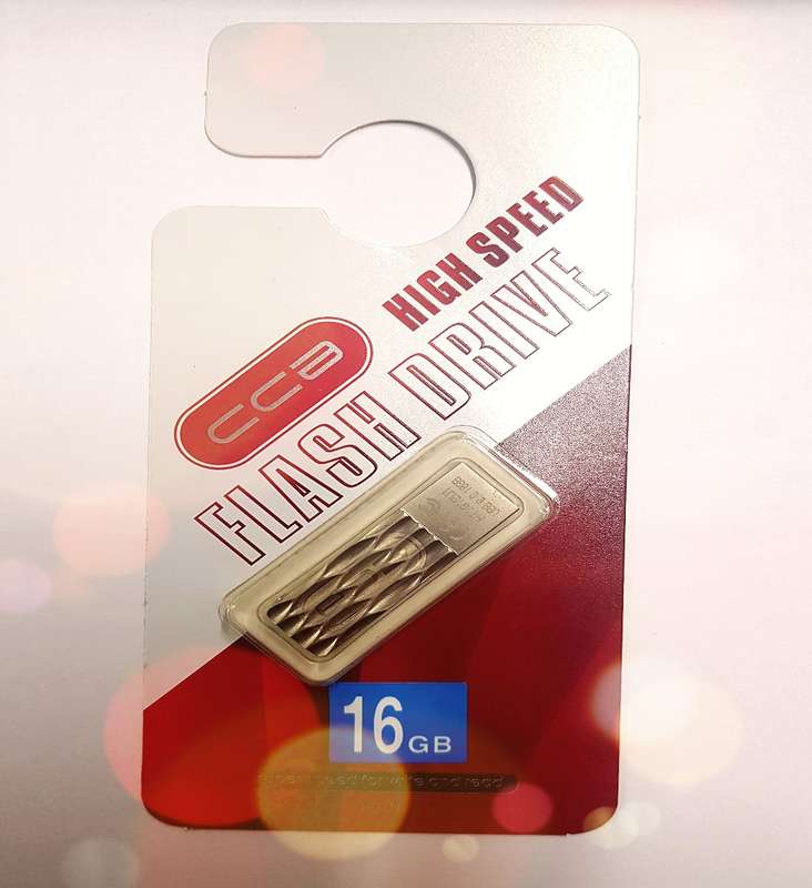 16G Fast Read & Write CCB Metallic Flash Drive
