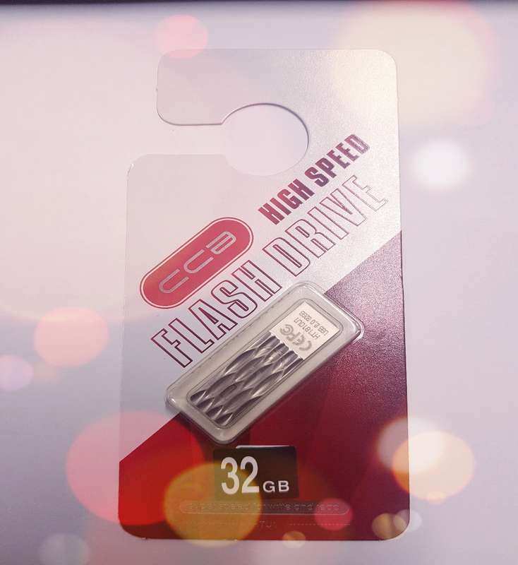 32G Fast Read & Write CCB Metallic Flash Drive
