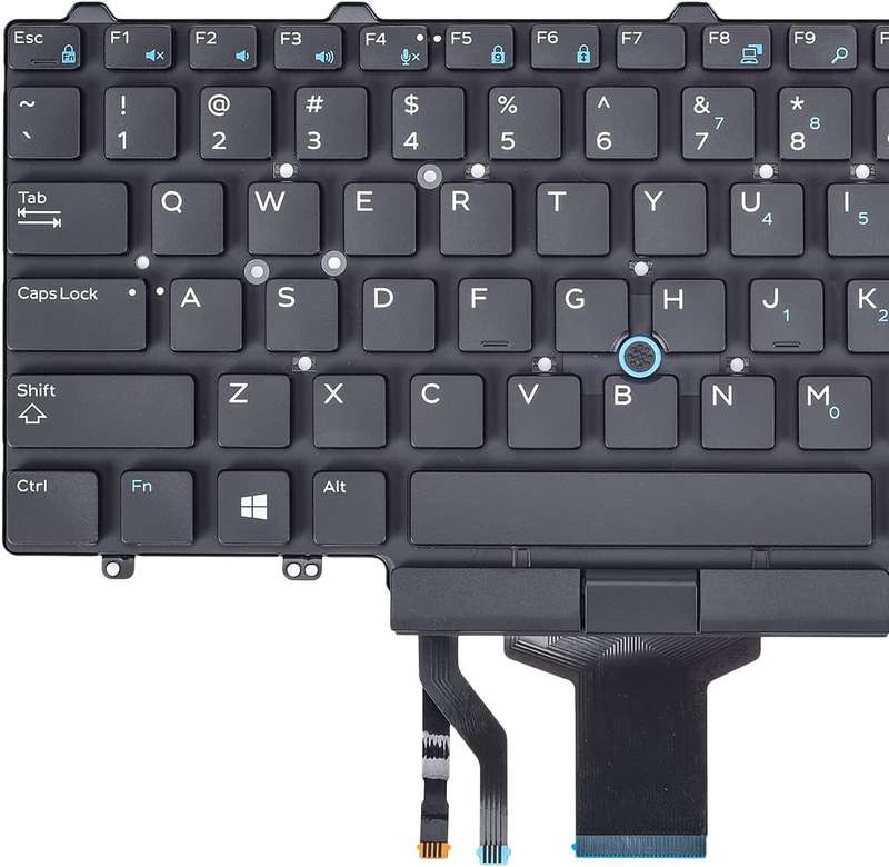 Dell Latitude E5450 E5470 E7450 E7470 E5480 0 5488 Keyboard with No Backlight US Layout