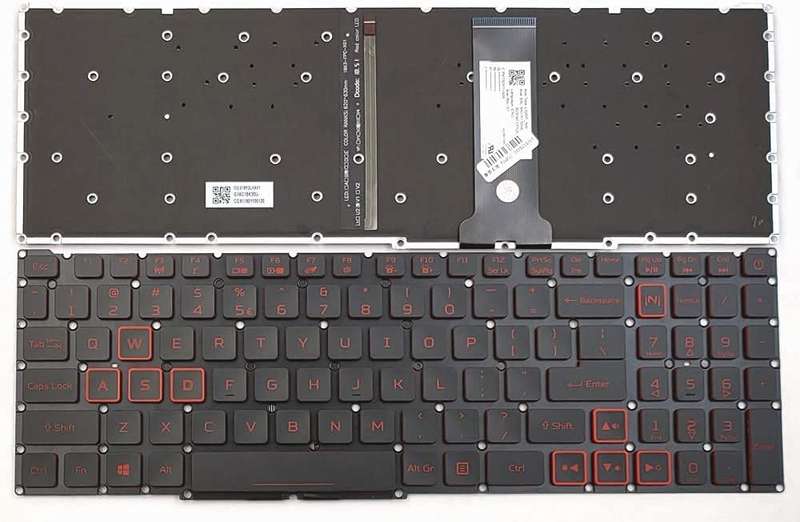 Acer Nitro 5 AN515-54 AN515-43 AN517-51 N18C3 Replacement Keyboard