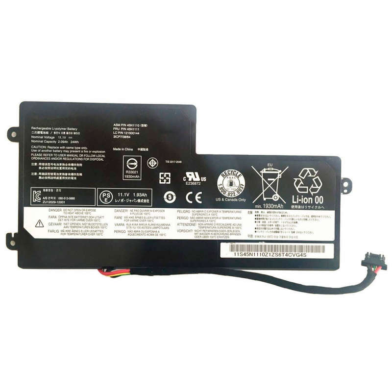 45N1112 X270 x250 T450 T450 Replacement Battery For Lenovo ThinkPad
