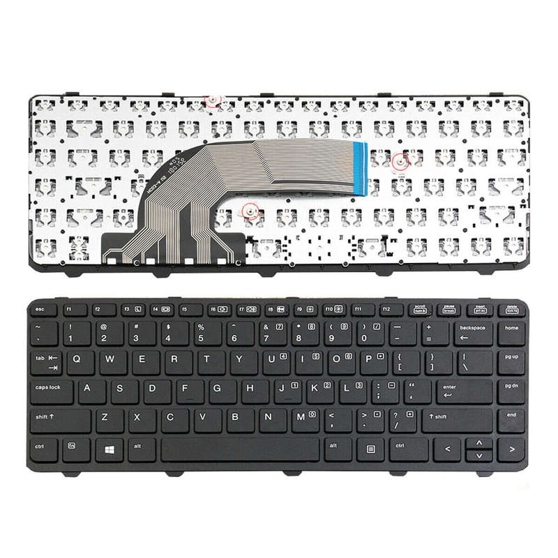 HP ProBook 440 G0 440 445 G1 Replacement Laptop Keyboard US Layout