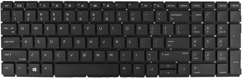 HP Probook 450 G6 455 G6 450R G6 BackLight Laptop Replacement Keyboard US Layout