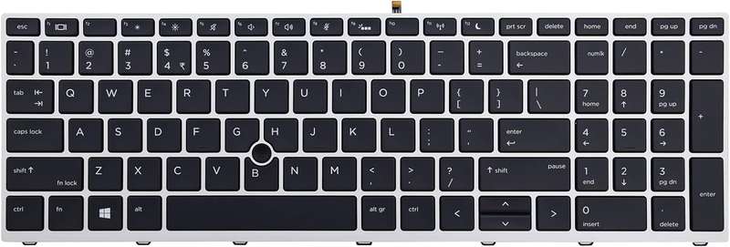 HP ProBook 650 G4 650 G5  Backlight Keyboard Replacement US Layout