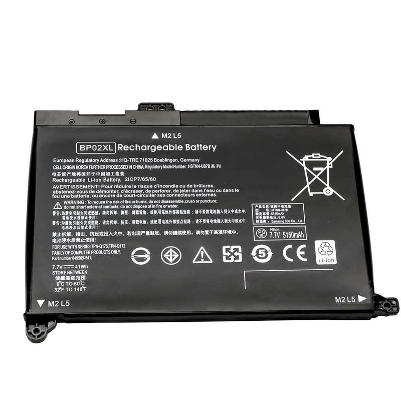 BP02XL TPN-Q172 HP Pavilion 15-AU000TX to 15-AU654TX, Replacement Laptop  BAttery