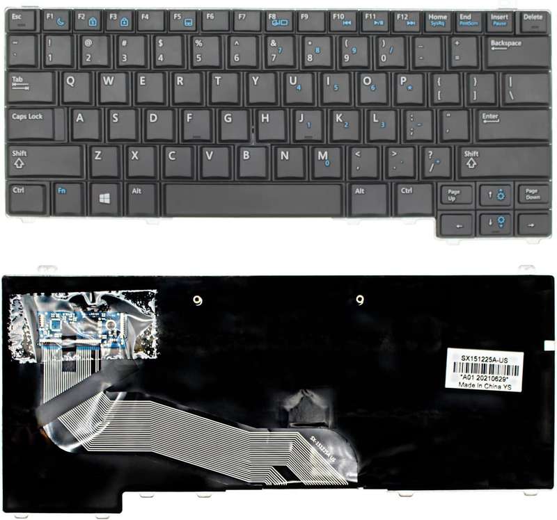 Dell Latitude E5440 E5450 Y4H14 Replacement Laptop Keyboard US Layout