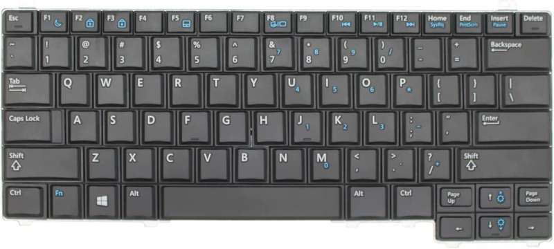 Dell Latitude E5440 E5450 Y4H14 Replacement Laptop Keyboard US Layout