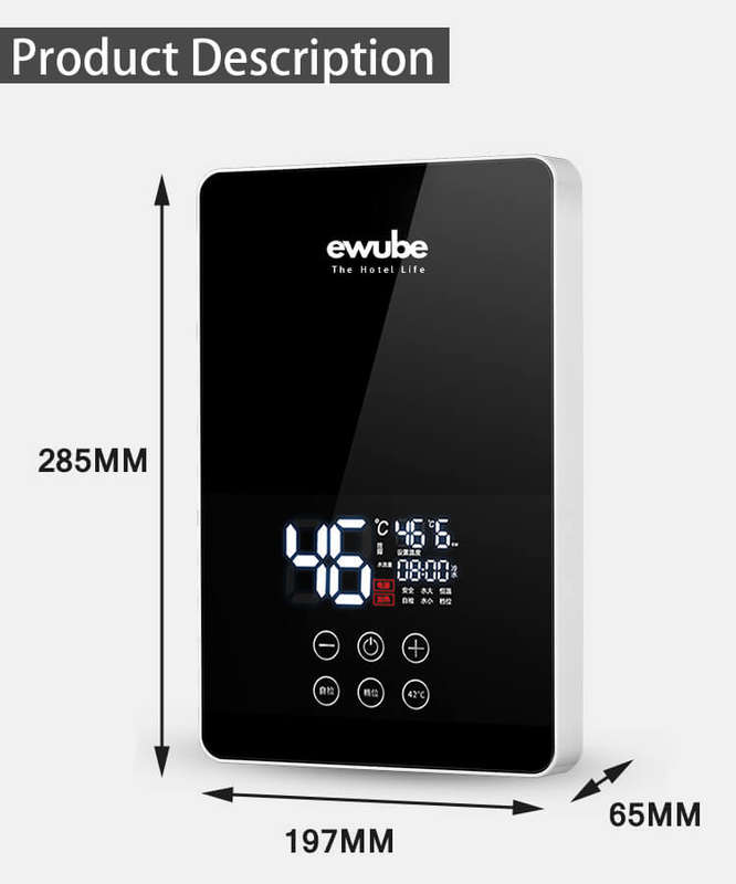 5.5KW 220 Volt Electric Instant Autonomous Water Heater Tankless Geyser SL-X2-55