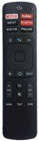 Hisense ERF3I69H Replacement Remote Control for Hisense UHD TV