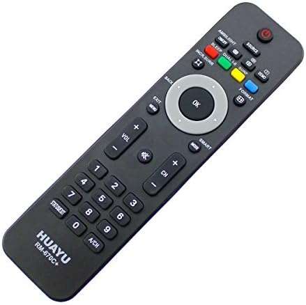 Philips RM-670C+ Replacement Remote Control compatible with Philips LCD TV