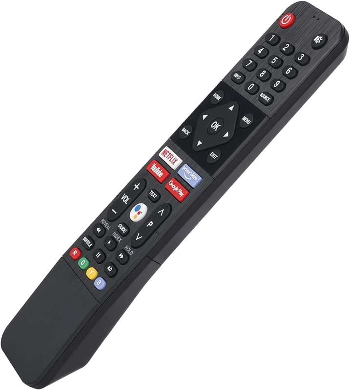 Replacement Remote Control Compatible with Skyworth Android TV 539C-268920-W010/ UB5 Series (Black)