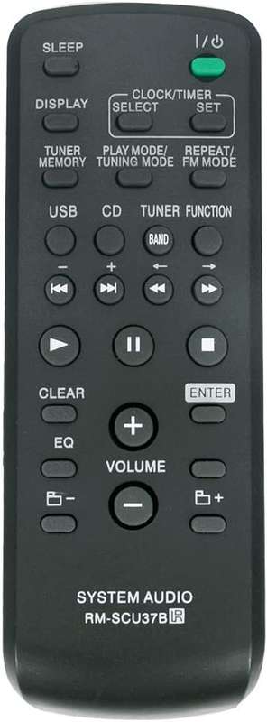 Replacement Remote Control RM-SCU37B For SONY Home Mini HI-FI Audio System MHC-EX700 MHC-EX900 CM...