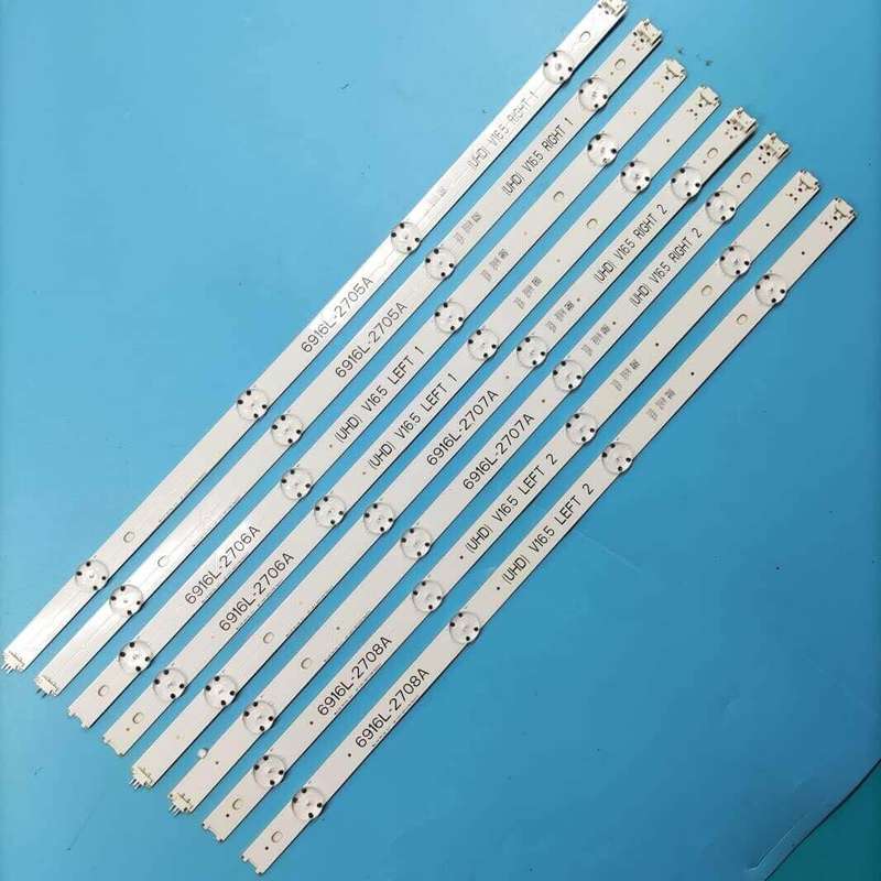Replacement LED Backlight Strips Compatible with LG 49" 49UH610V 49UH620V 49UH603V 49UH610A LC490...