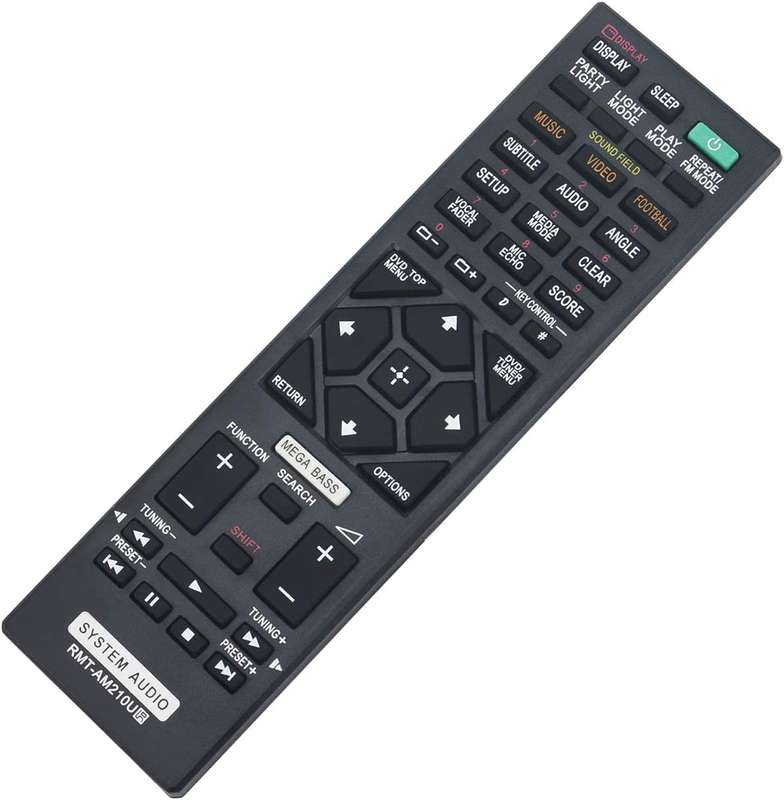 Replacement Remote Control RMT-AM210U For SONY Stereo System MHC-V50D SHAKE-X10D SHAKE-X70D