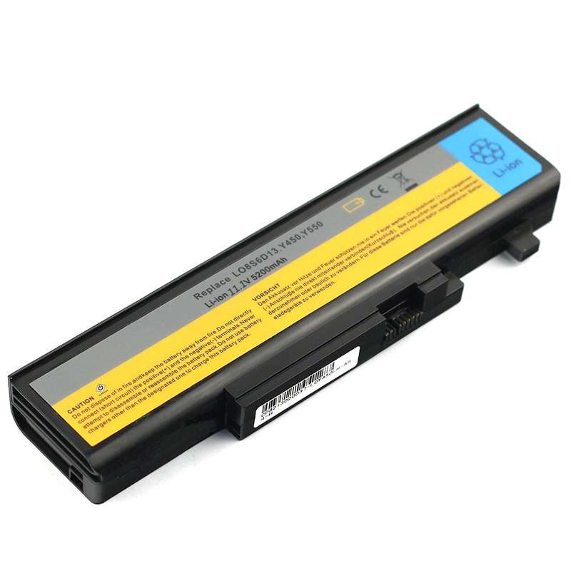 Replacement laptop battery for Lenovo ideapad Y450 L08O6D13