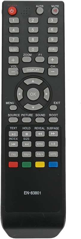 Hisense EN-83801 Replacement Remote Control for Hisense Basic TV