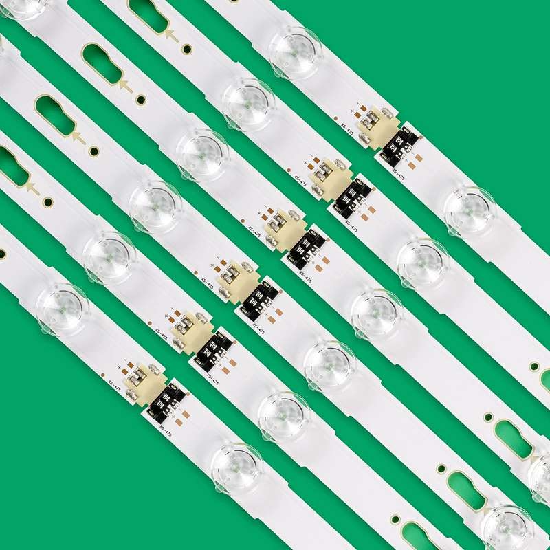 SAMSUNG 50inch LED TV Backlight Strips (12pcs) S KUGK 50 FL30 L7 LM41-00235A V6DU-500DCA-R2 V6DU-...