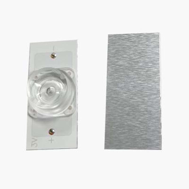 Universal 3V 2W SMD Lamp Bead with Concave Lens Diffuser for LED TV Repair 20pcs