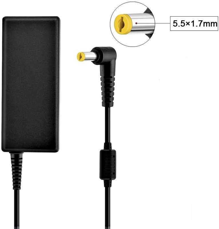 Replacement Laptop Charger For Acer Aspire 5.5mm x (1.7mm/1.5mm) 19V 4.74A 90W
