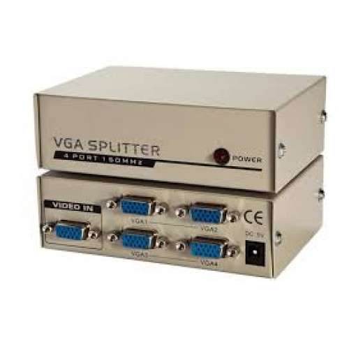 VGA switcher Splitter 4 Port VGA Splitter VGA Video sharing 1-in-4-out