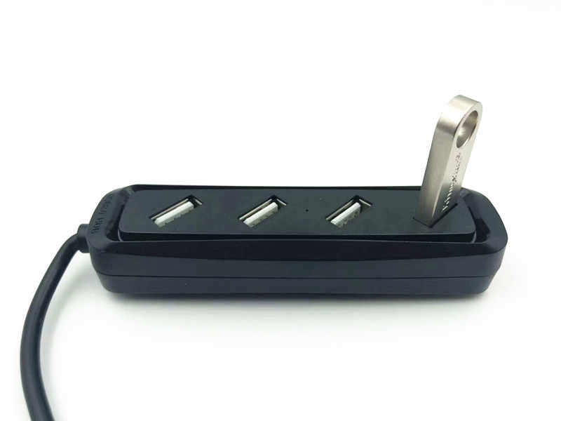 1805 Type-C hub / 4 Port USB C to USB 2.0 Data Hub Black