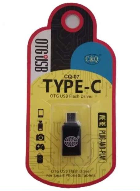 OTG USB Type-C Flash Drive CQ-07 Black