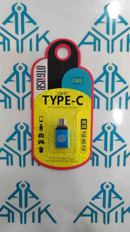 OTG USB Type-C Flash Drive CQ-07 Blue