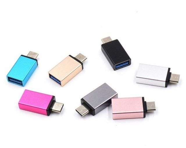 OTG USB Type-C Flash Drive CQ-07 Blue