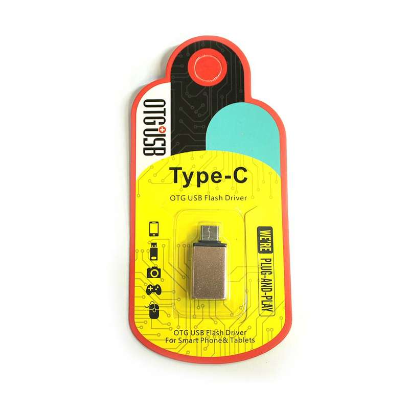 OTG USB Type-C Flash Drive CQ-07 Gold