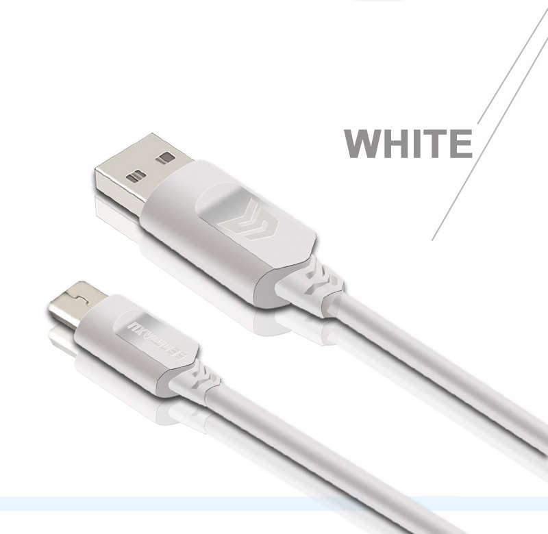 Senmaxu SMX-305 Hgh Speed and USB Data Cable CCB071 White