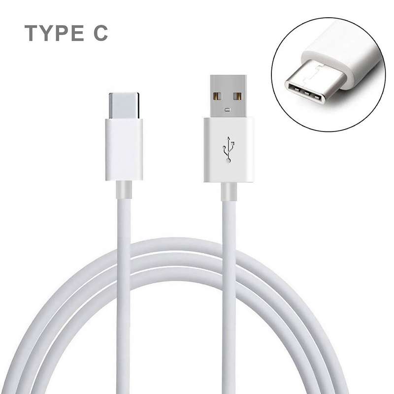 3m White  Type -C  Data Transmit and Charging  Cable cac159