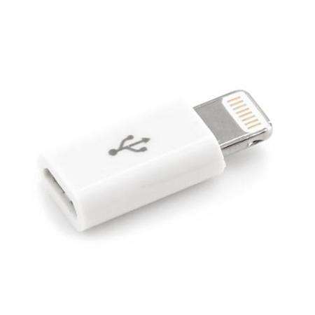 Micro To 8 Pin White Adapter
