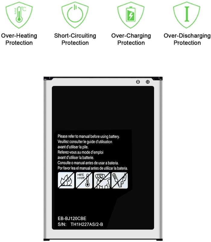 Replacement Battery For Samsung J120F BATTERY