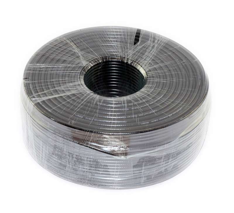 100m RG58 Video Coaxial Coil Cable For CCTV Camera Satellite