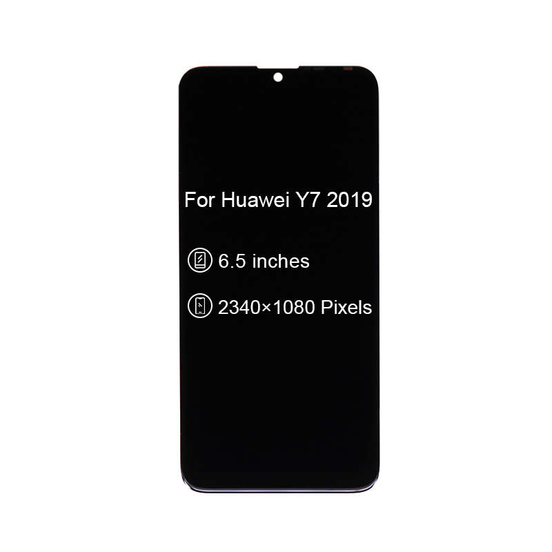 Good Quality LCD For Huawei Y7-2019 Screen, LCD Screen Black