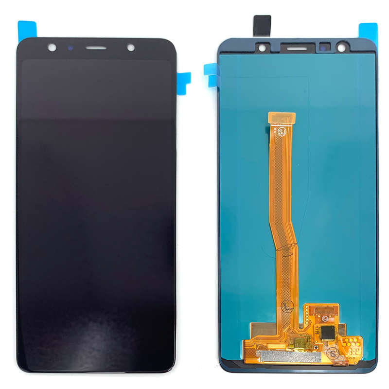 OLED LCD Display For Samsung A7 2018 SM-A750F LCD Replacement Black