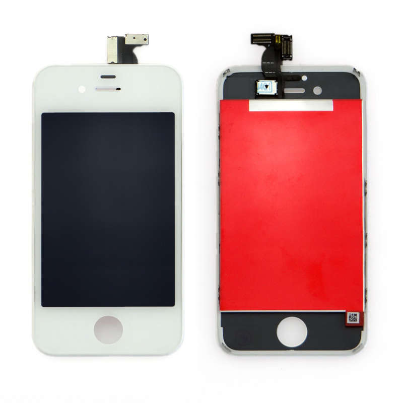 LCD Digitizer Display Assembly Replacement For iPhone 4S White
