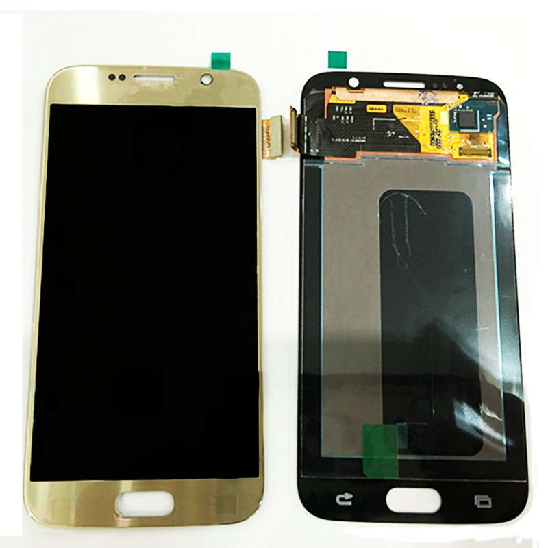 AMOLED LCD Display For Samsung Galaxy S6 SM-G920F LCD Replacement Gold